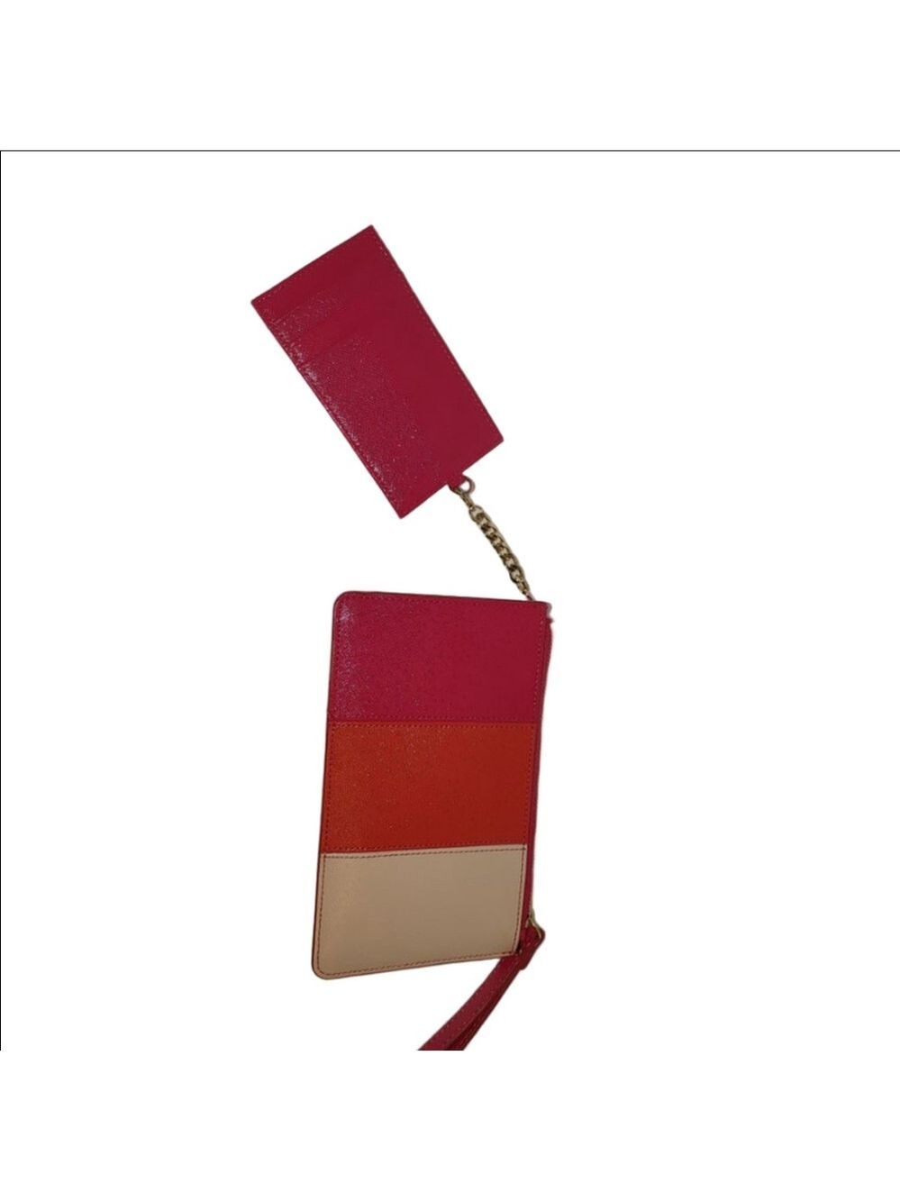 Halogen Colorblock Wristlet Wallet w. Card Holder